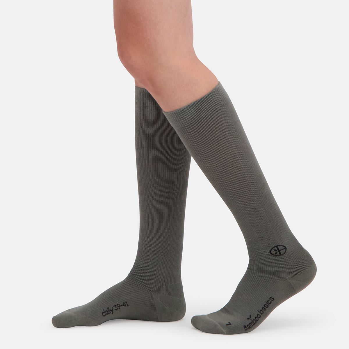Bamboo Basics - Compressiesokken Max Daily - Grijs