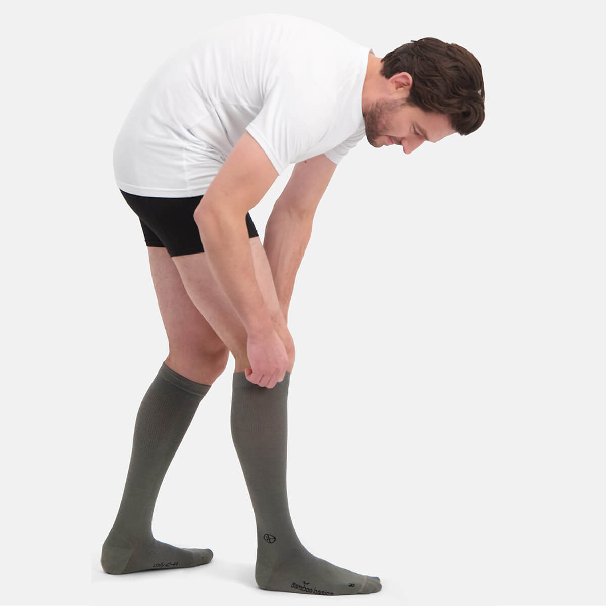 Bamboo Basics - Compressiesokken Max Daily - Grijs