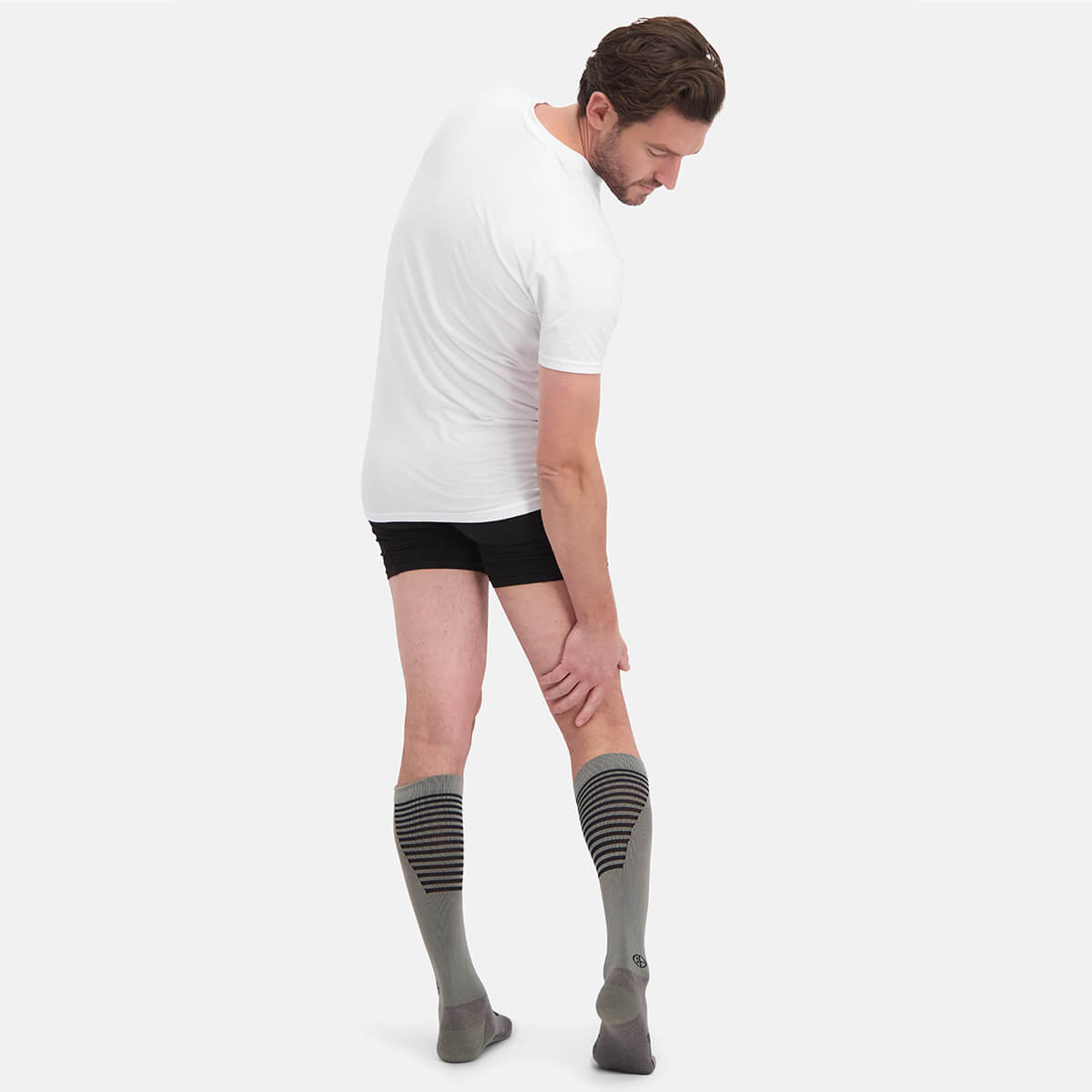 Bamboo Basics - Compressiesokken Max Sport - Grijs