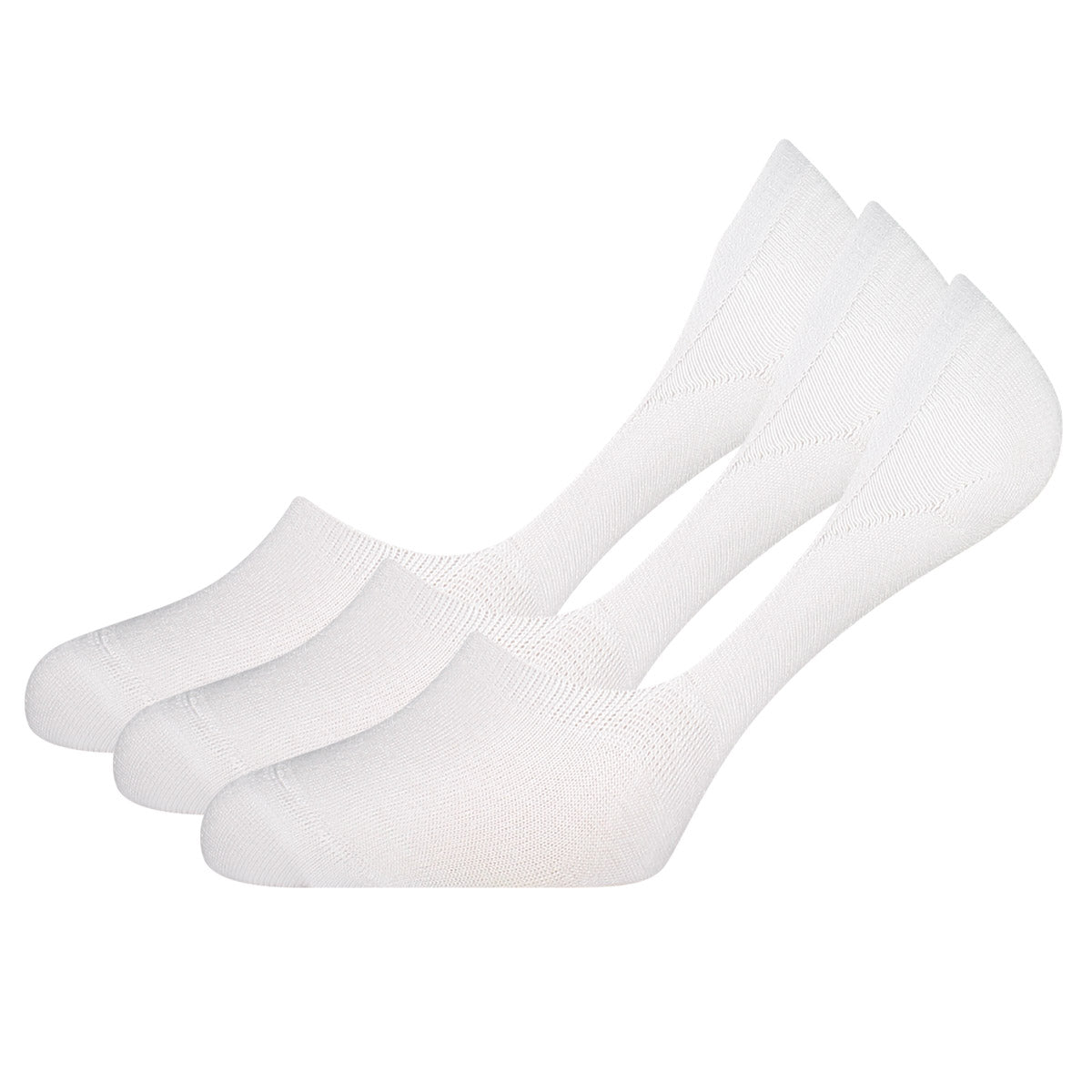 Bamboo Basics - Invisible sokken Mika  - Wit - pack shot