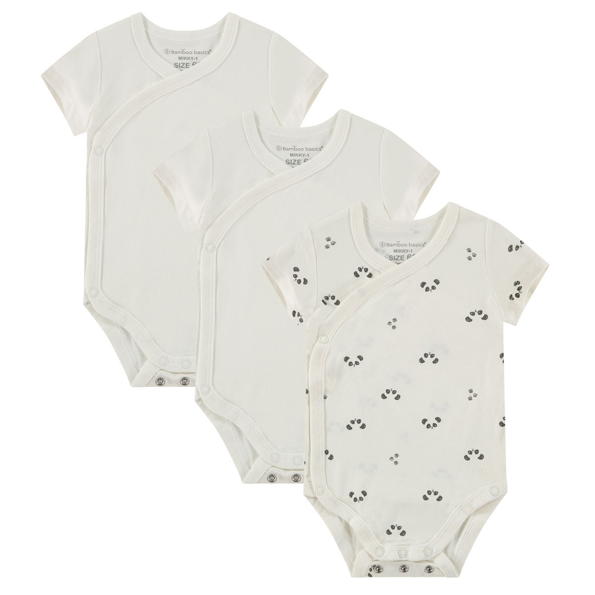 Bamboo Basics Overslagromper korte mouw pack shot