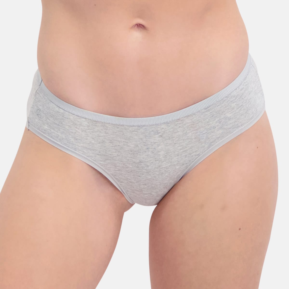 Bamboo Basics - Hip Slips Mila  - Light Grey Melange