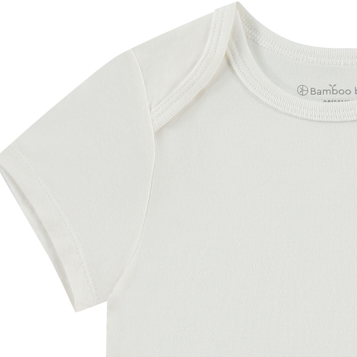 Bamboo Basics - Romper korte mouw MIKKY  - Off White, Beige & Roze