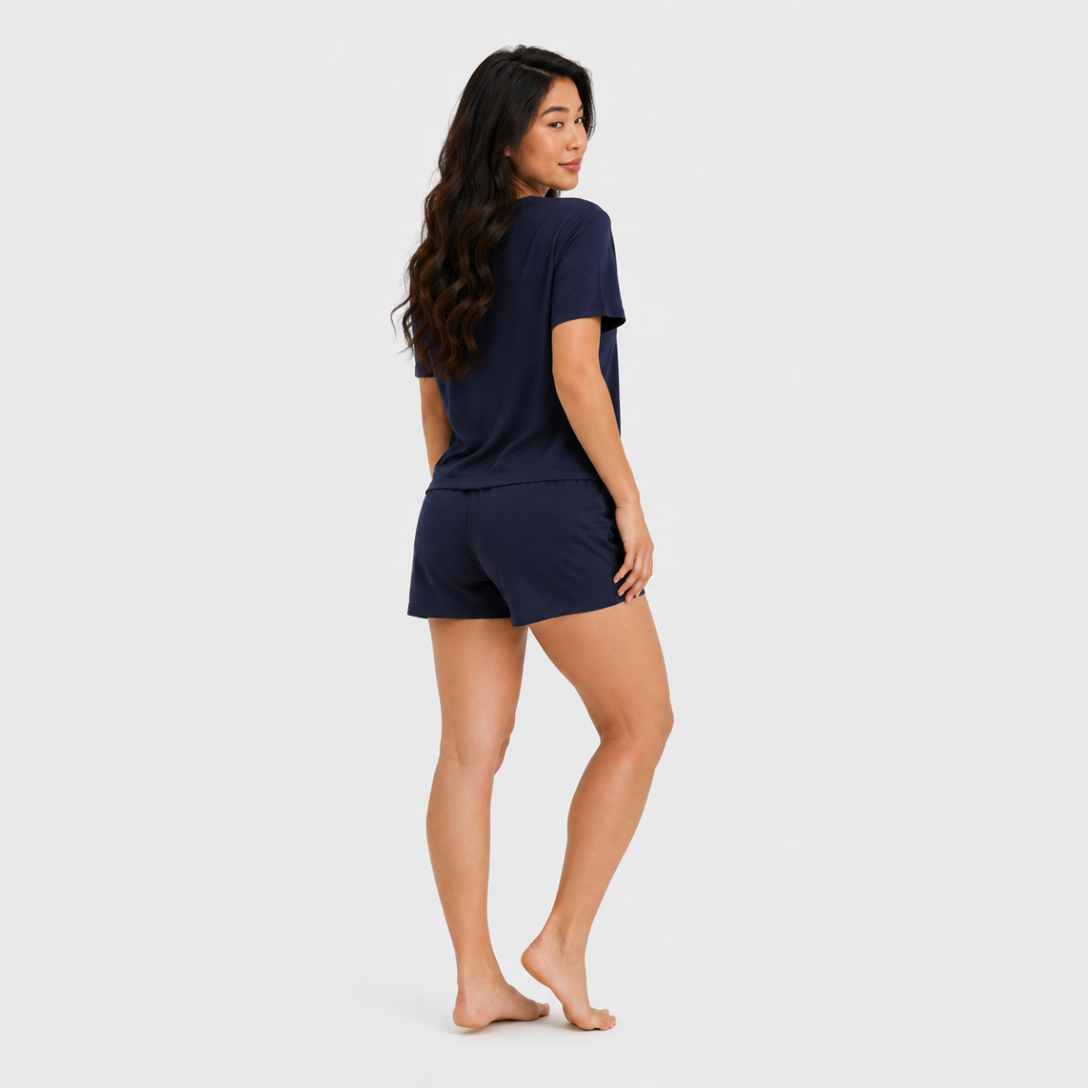 Pyjama set korte mouw Nicole - Navy