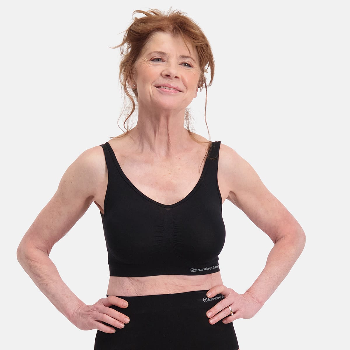 Bamboo Basics - Seamless Bra Nova  - Zwart