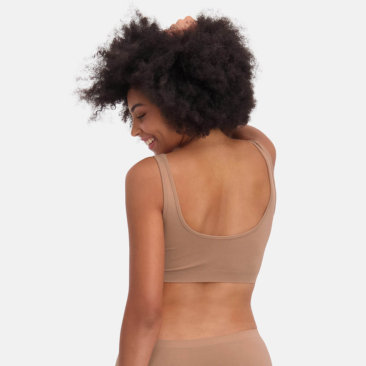 Bamboo Basics - Seamless Bra Nova  - Tan