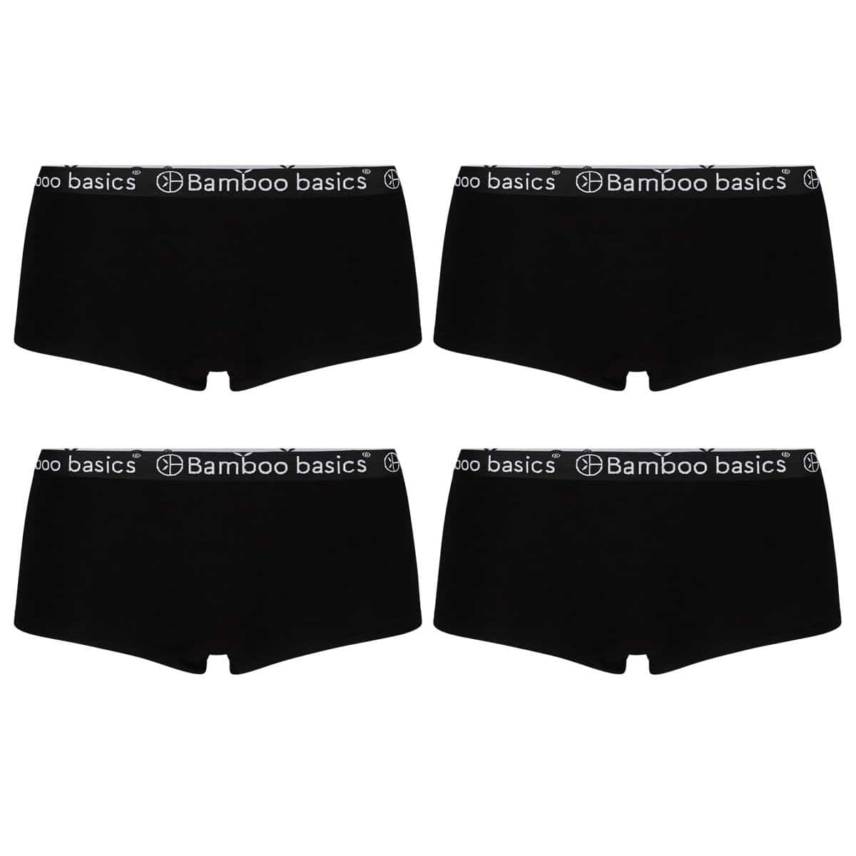 Bamboo Basics Voordeelbundel: Hipsters Iris  – Zwart - pack shot