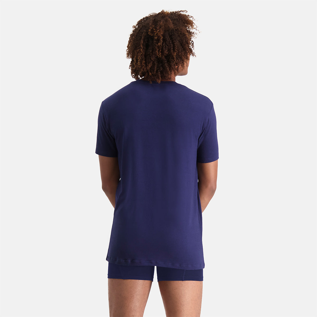 Voordeelbundel: T-shirts ronde hals + Boxershorts - Navy