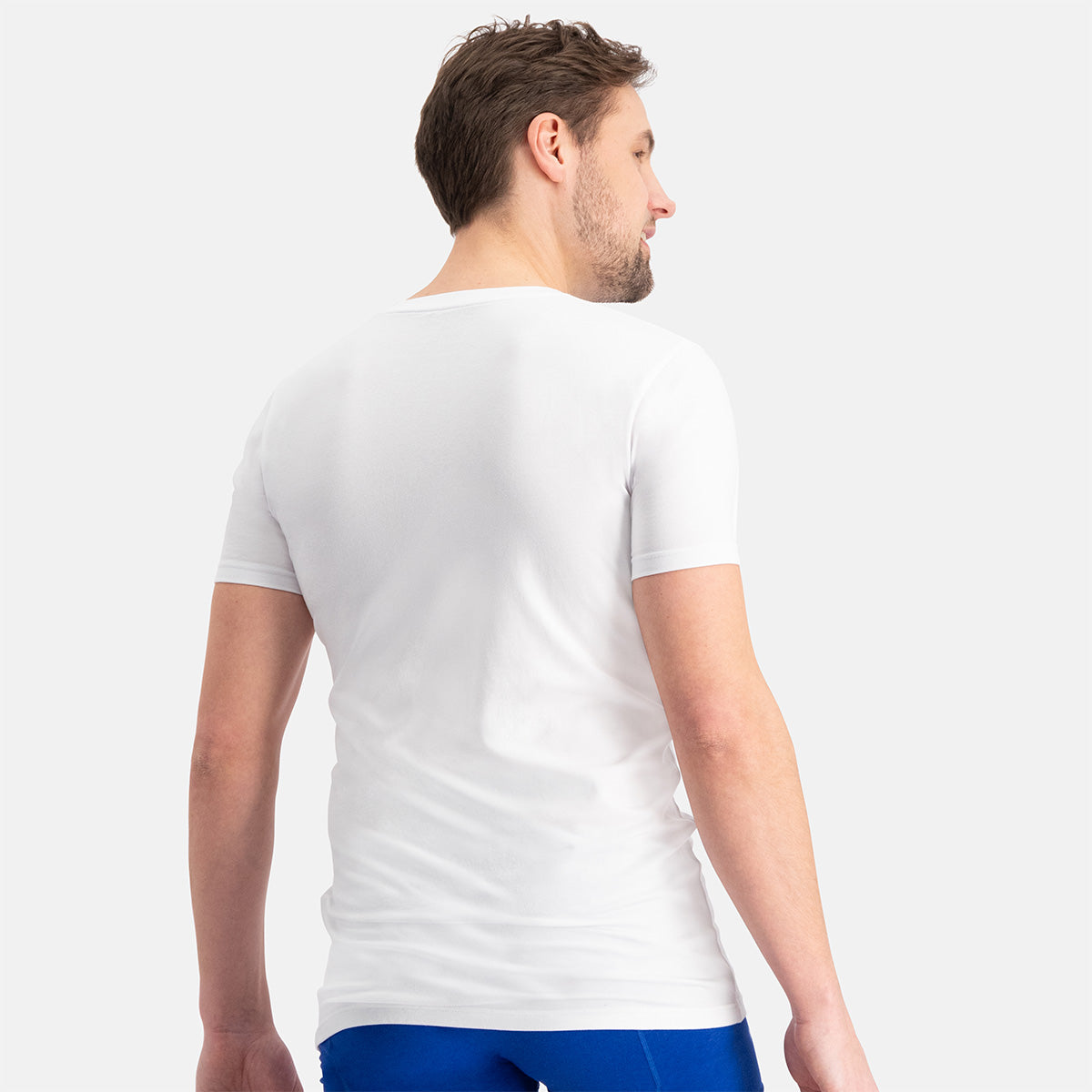 Slimfit T-Shirts Reno ronde hals - Wit