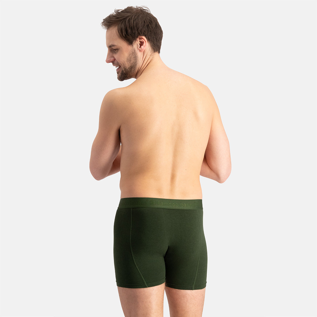 Bamboo Basics - Boxershorts Rico  - Zwart, Jeans Melange, Blauw & Army