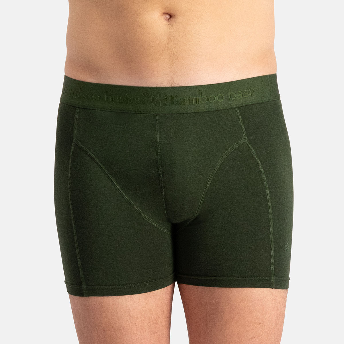 Bamboo Basics - Boxershorts Rico - Army Ton Sur Ton