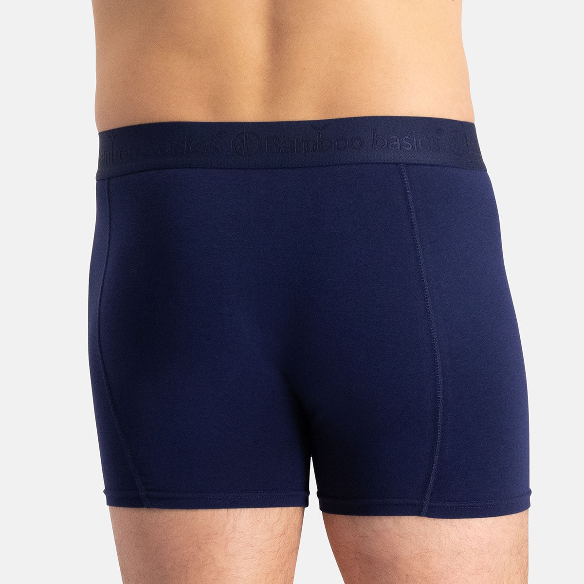 Bamboo Basics - Boxershorts Rico  - Navy Ton Sur Ton