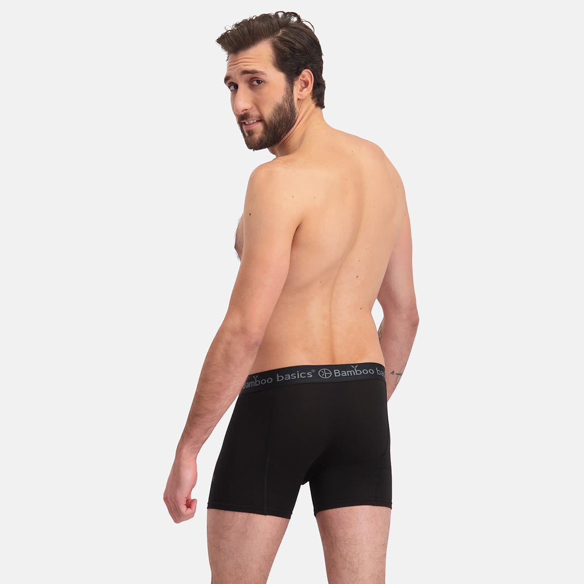 Bamboo Basics - Boxershorts Rico  - Navy, Army & Zwart