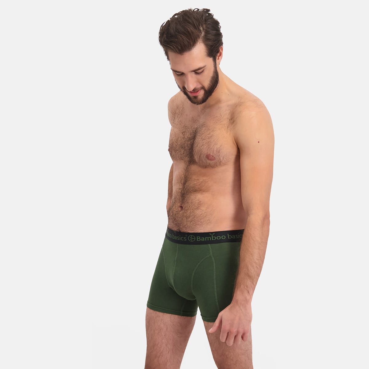 Bamboo Basics - Boxershorts Rico  - Navy, Army & Zwart