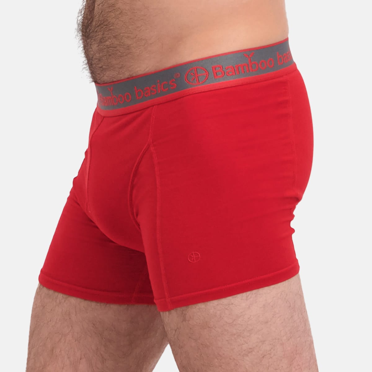 Bamboo Basics - Boxershorts Rico  - Zwart, Navy en Rood