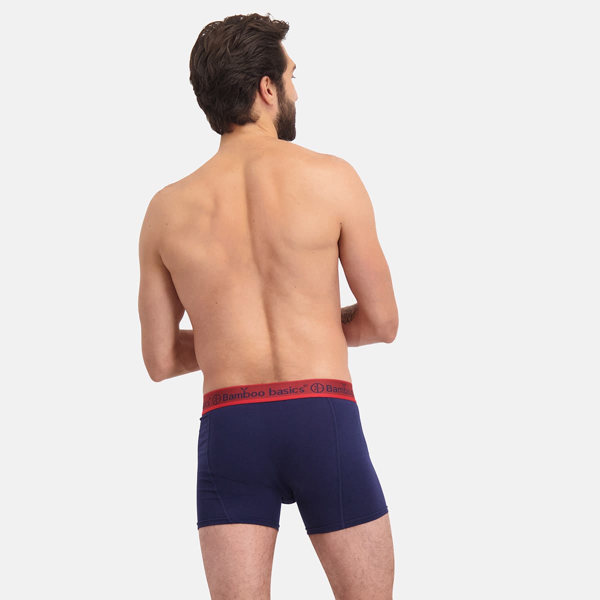 Bamboo Basics - Boxershorts Rico  - Navy, Zwart & Zwart