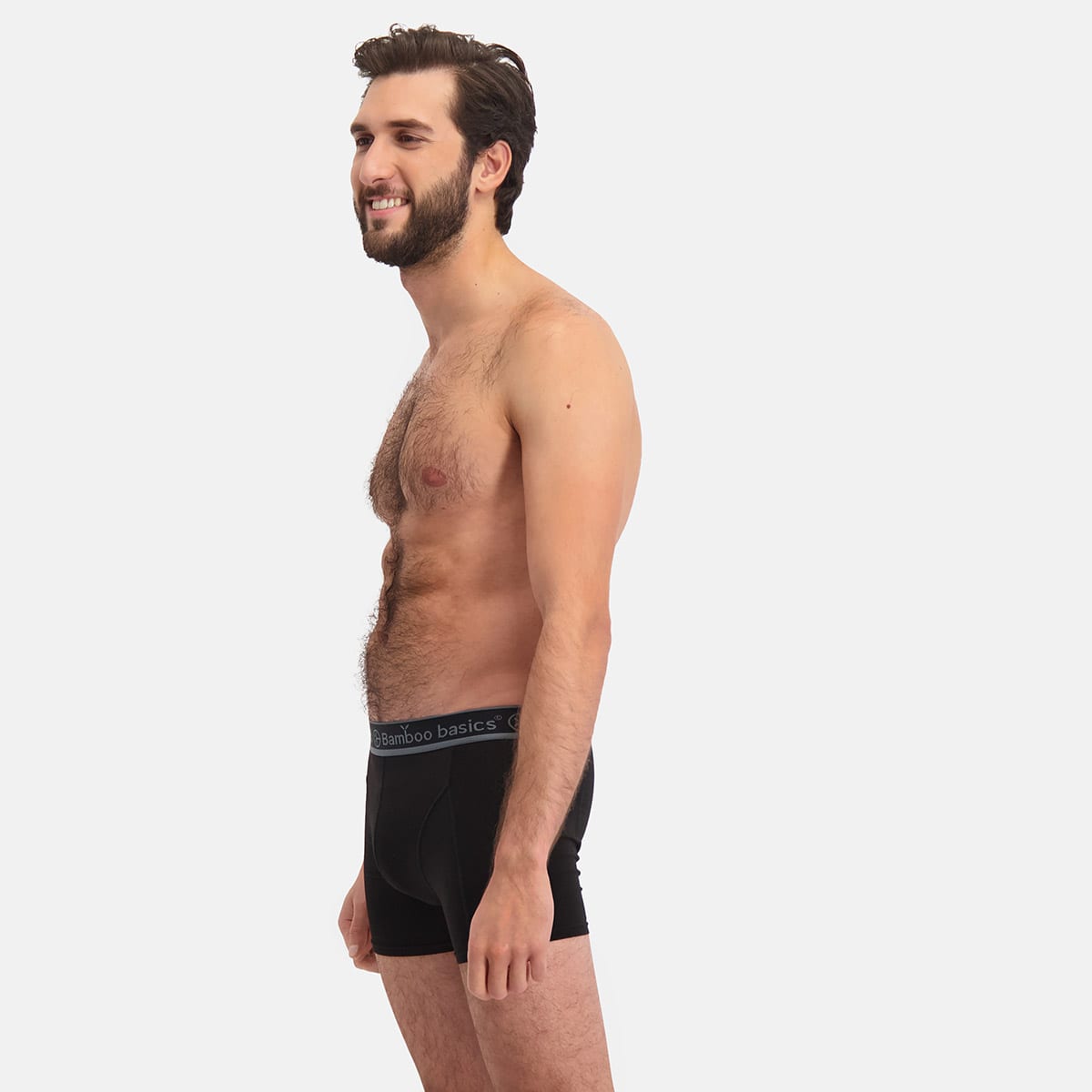 Bamboo Basics - Boxershorts Rico  - Navy, Zwart & Zwart