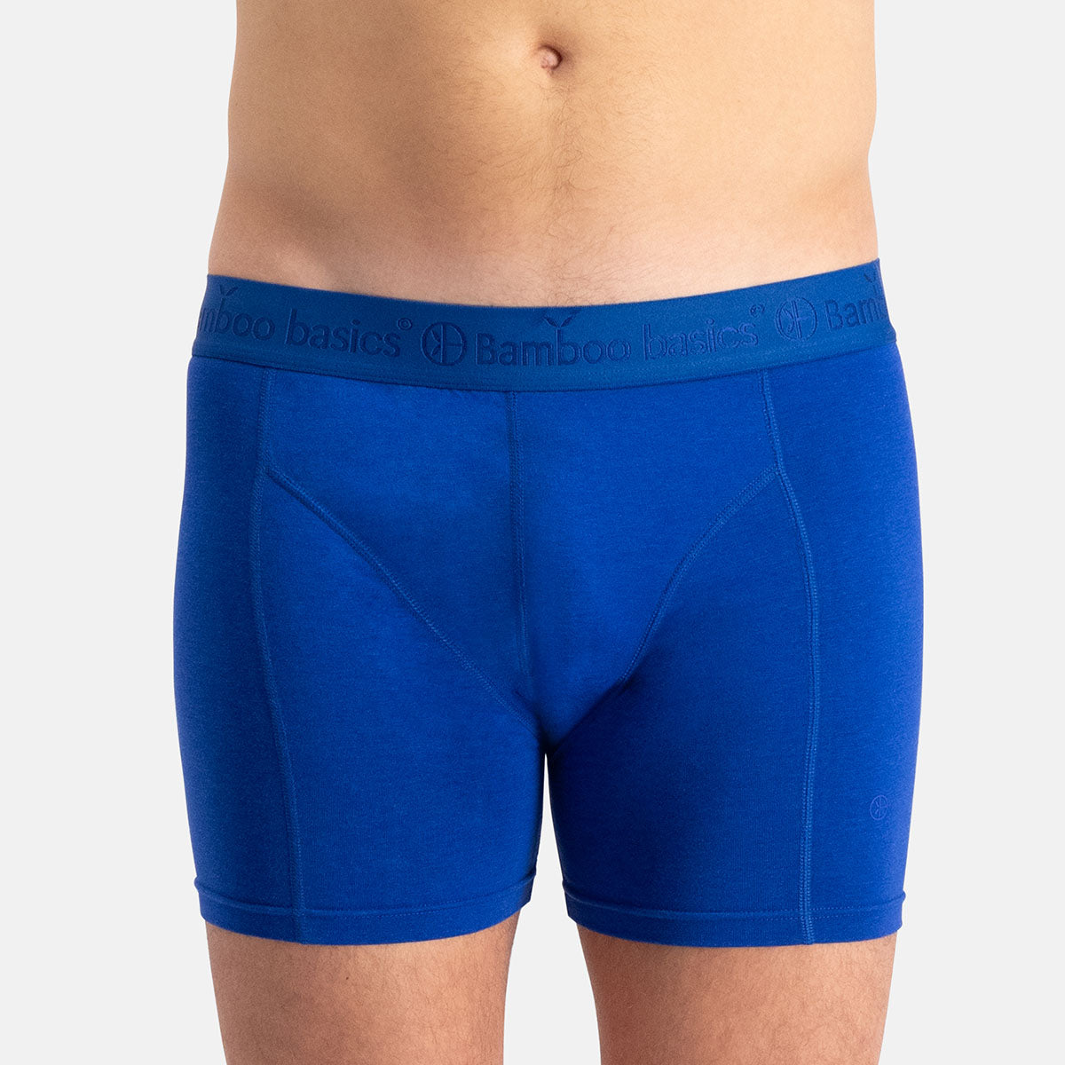 Boxershorts Rico - Jeans Melange, Grey Melange & Blauw Ton Sur Ton