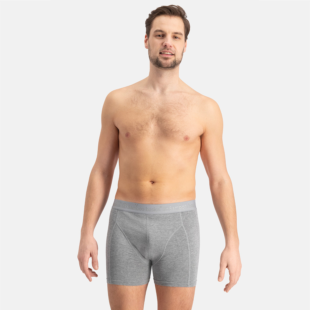 Bamboo Basics - Boxershorts Rico  - Zwart, Navy, Army, Blauw, Jeans Melange & Grey Melange