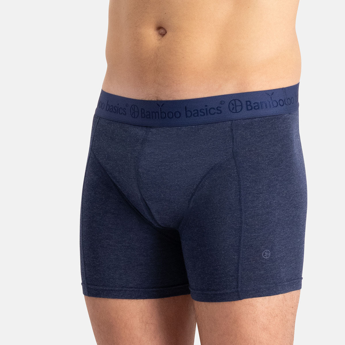 Bamboo Basics - Boxershorts Rico  - Zwart, Navy, Army, Blauw, Jeans Melange & Grey Melange