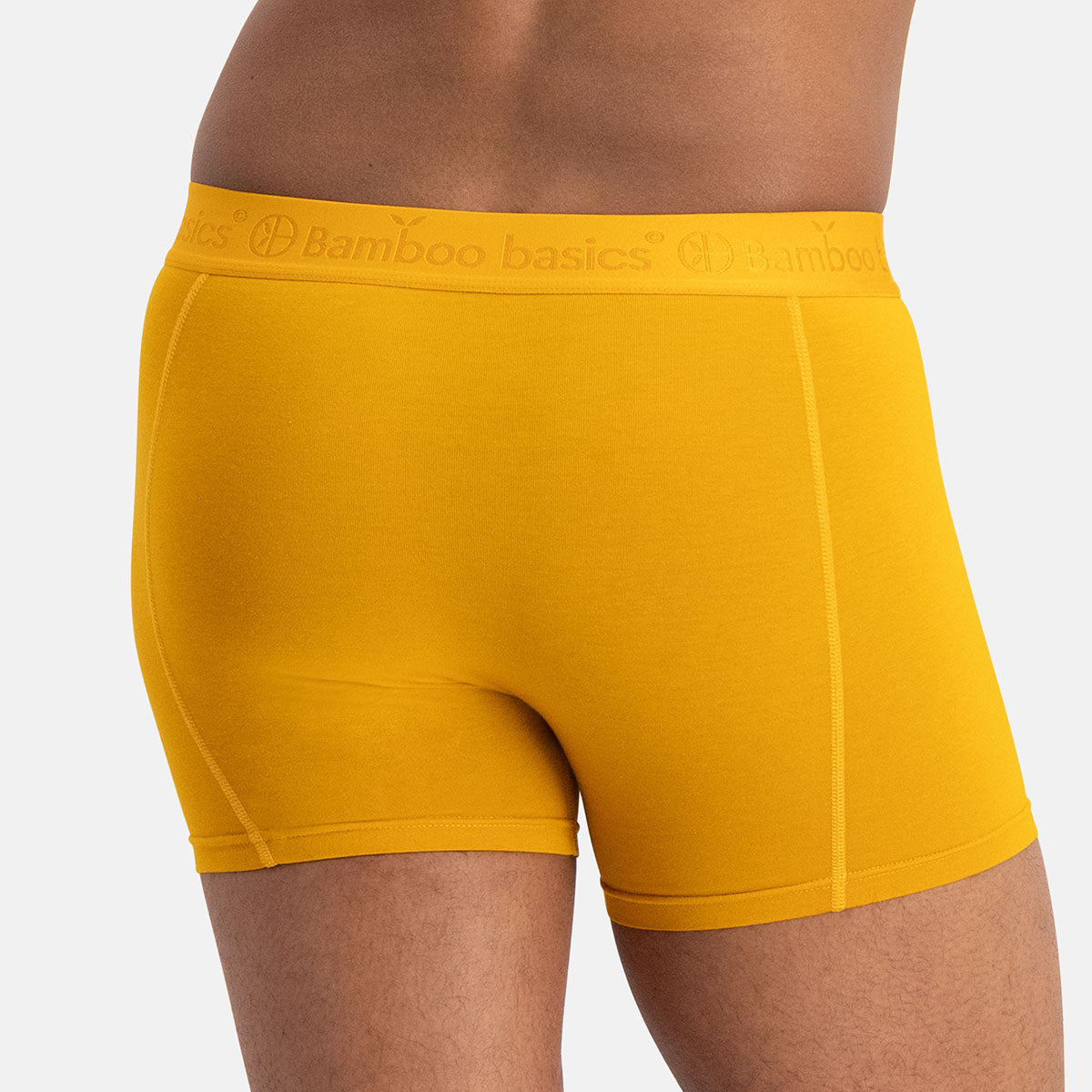 Bamboo Basics - Boxershorts Rico  - yellow back Ton sur ton