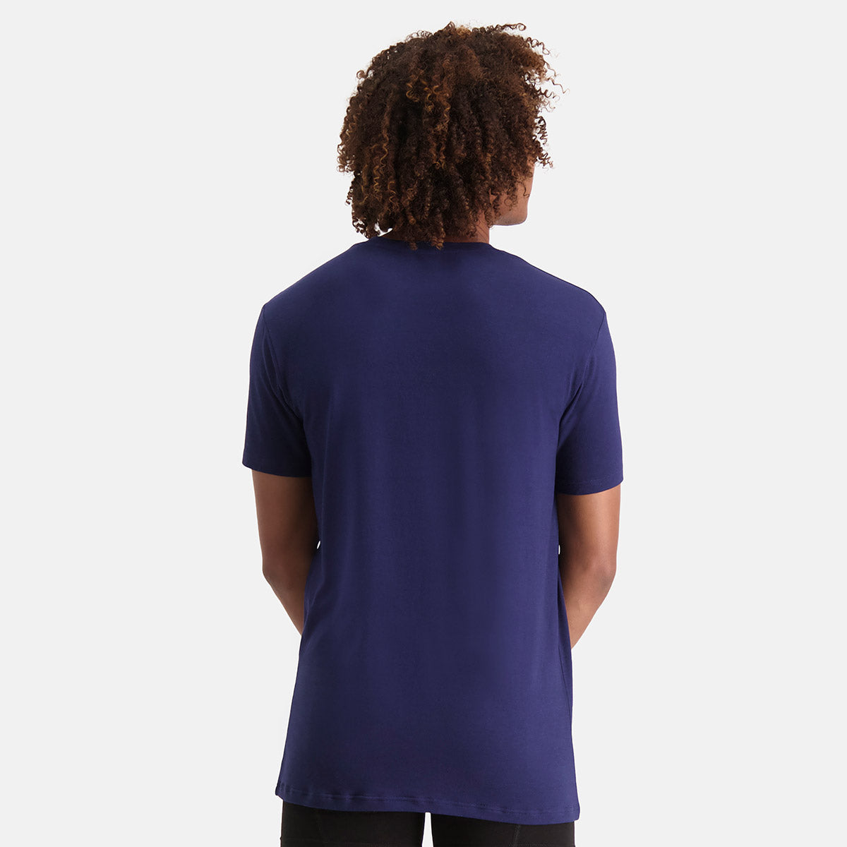 Bamboo Basics - T-Shirts Ruben ronde hals  - Navy