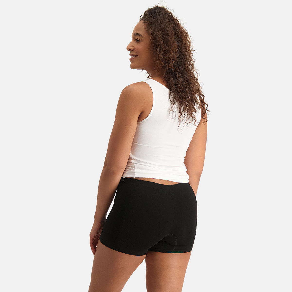 Bamboo Basics - Seamless Boxershorts Selena  - Zwart