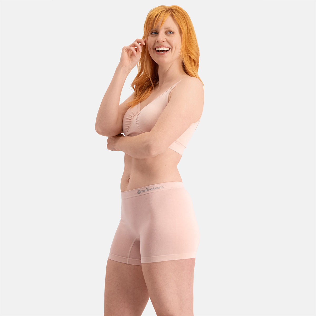 Bamboo Basics - Seamless Boxershorts Selena  - Roze