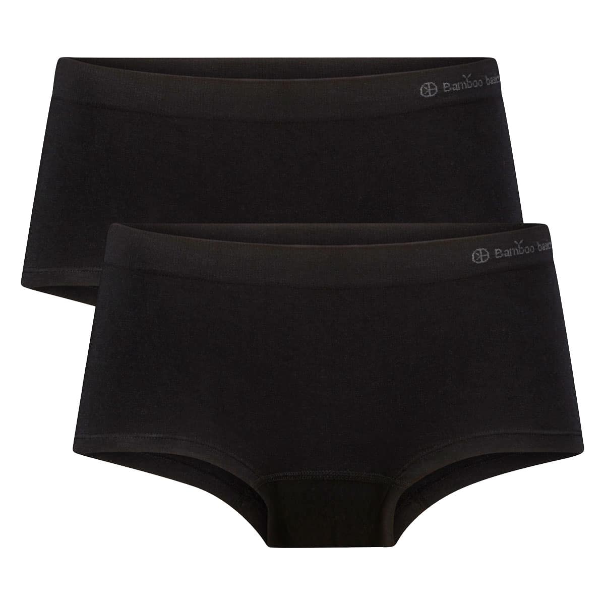Bamboo Basics Seamless Hipsters Sophie  - Zwart - pack shot