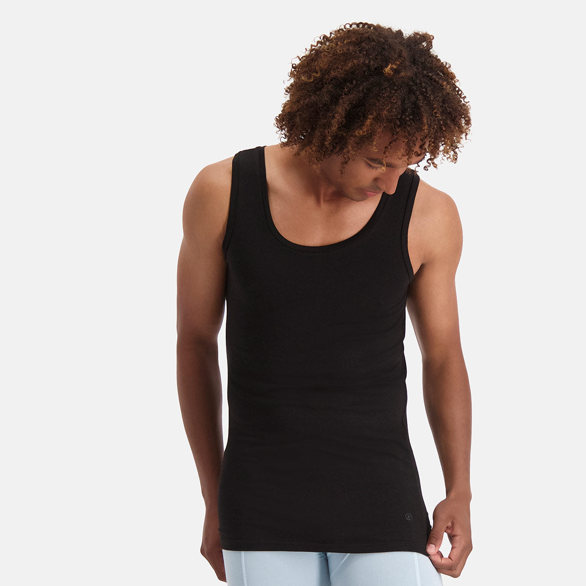 Bamboo Basics - Singlet Stef  - Zwart
