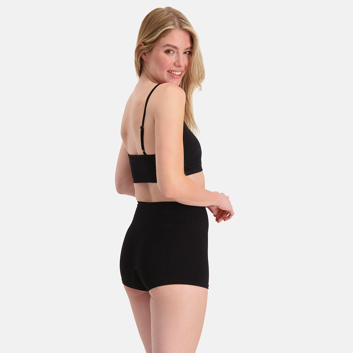 Bamboo Basics - Seamless Light Control Boxershorts Stella  - Zwart