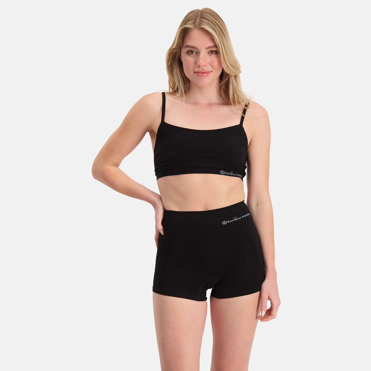 Bamboo Basics - Seamless Light Control Boxershorts Stella  - Zwart