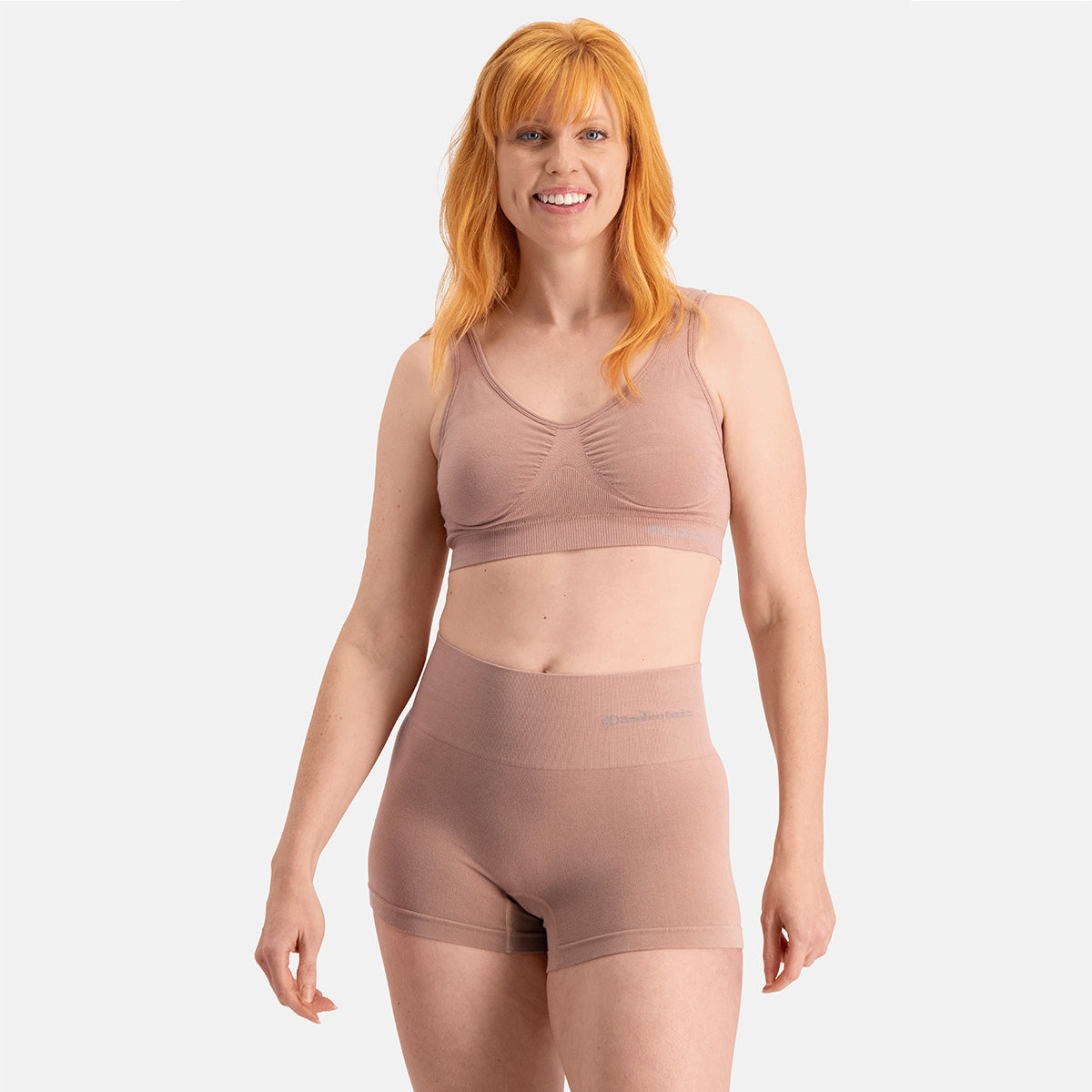 Bamboo Basics - Seamless Light Control Boxershorts Stella - Tan