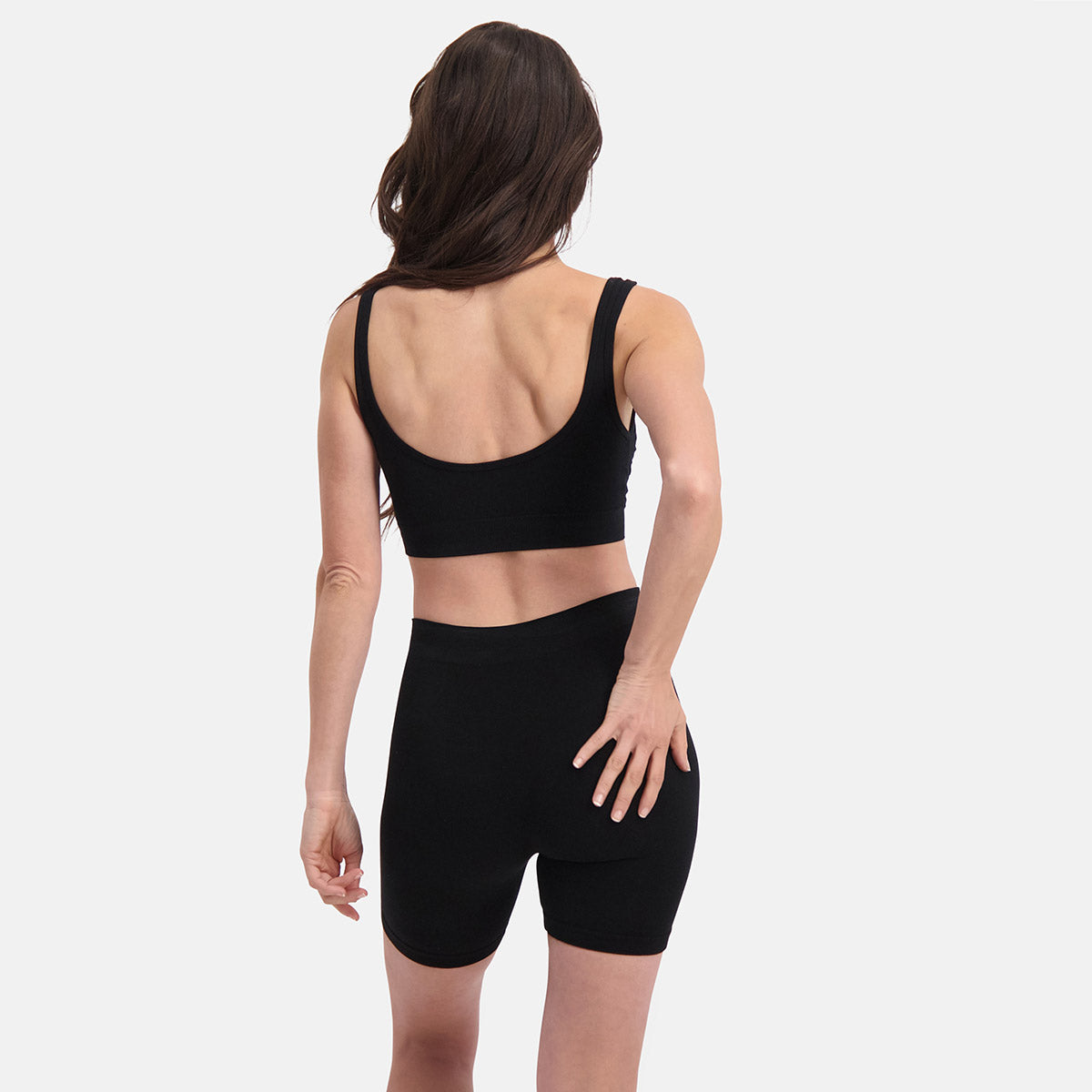 Bamboo Basics - Seamless Biker Short Suze - Zwart