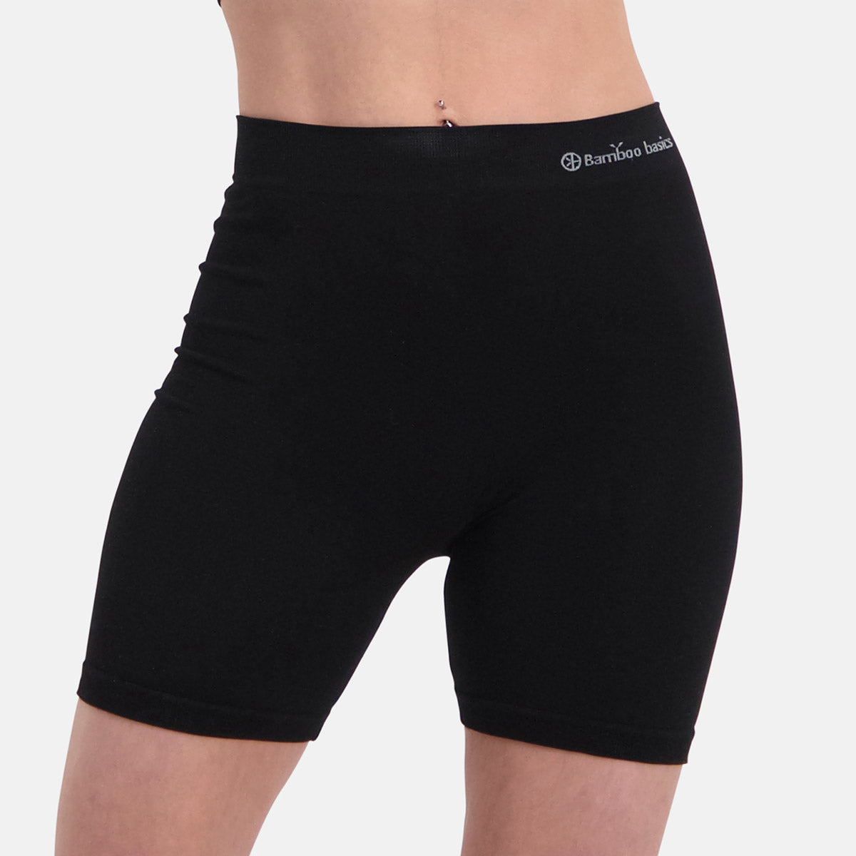 Bamboo Basics - Seamless Biker Short Suze - Zwart