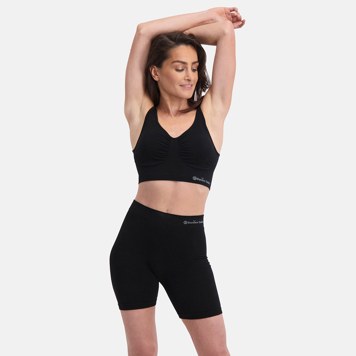 Bamboo Basics - Seamless Biker Short Suze - Zwart