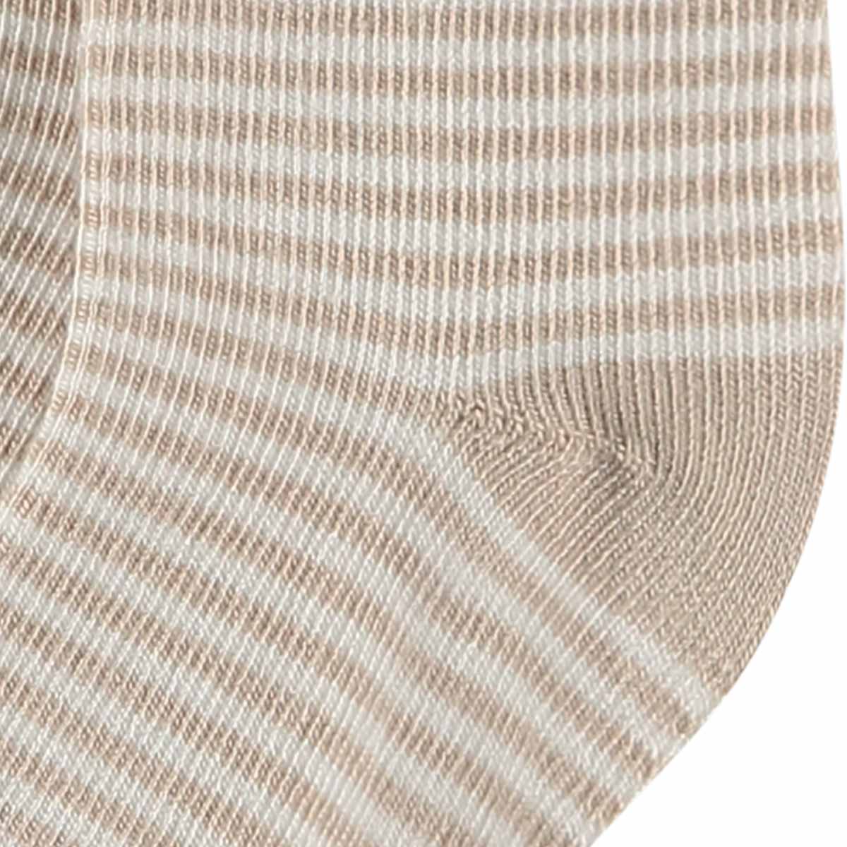 Bamboo Basics - Sokjes CHARLEY  - 2x Blauw & 2x Beige gestreept