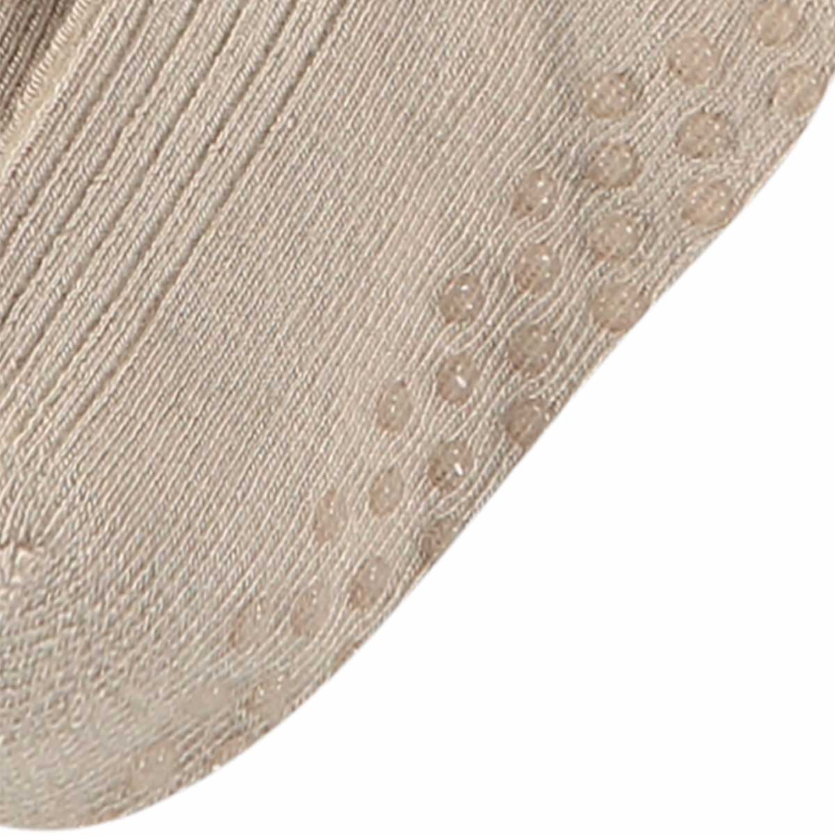 Bamboo Basics - Sokjes SIDNEY  - Off White, Beige & 2x Groen rib