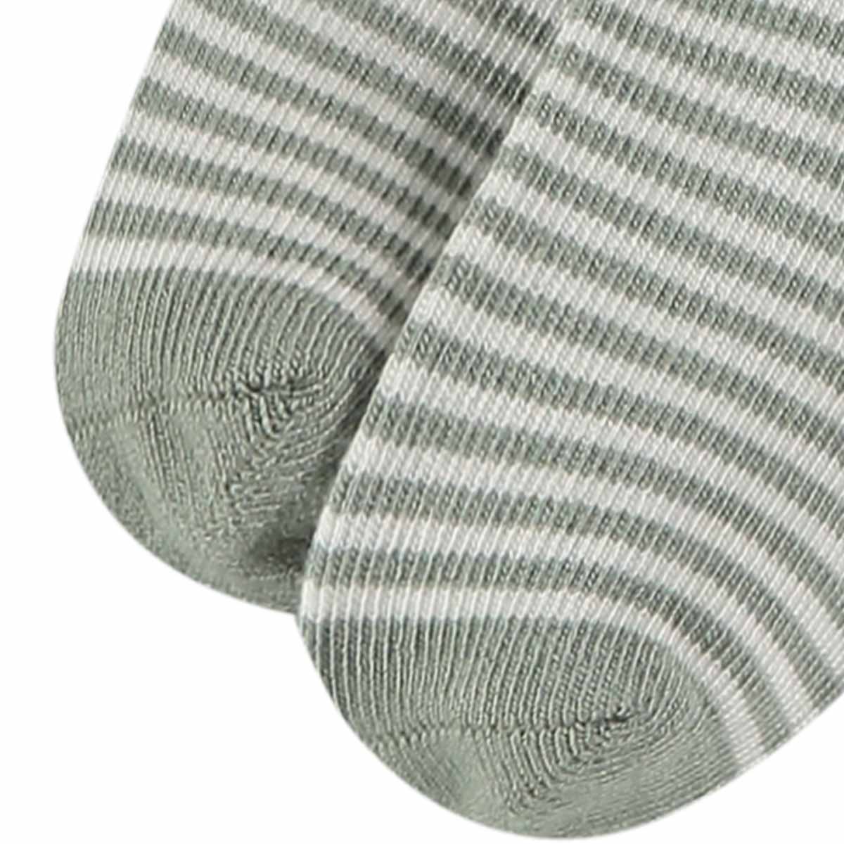 Bamboo Basics - Sokjes CHARLEY  - 2x Blauw & 2x Groen gestreept