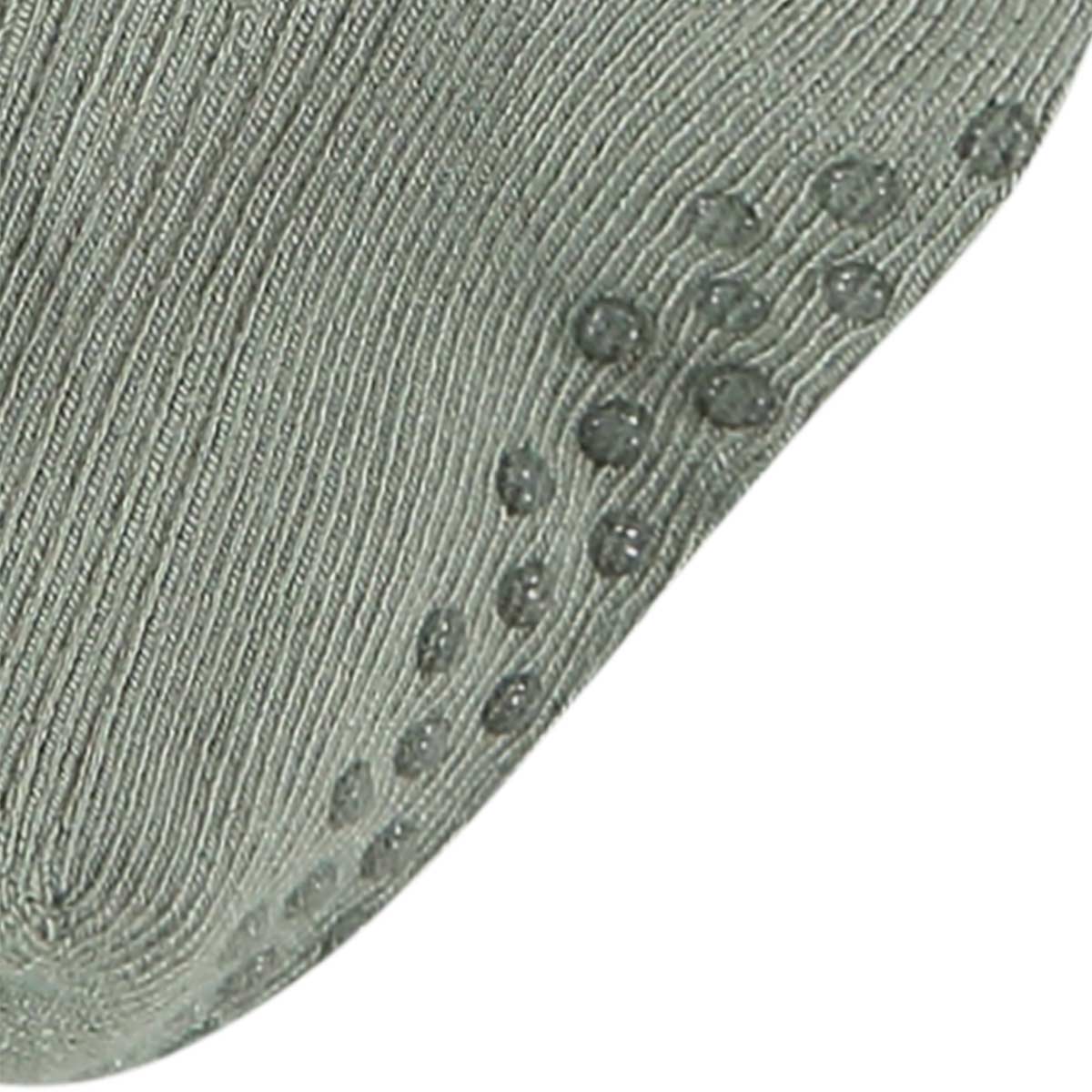 Bamboo Basics - Sokjes SIDNEY  - Off White, Beige & 2x Groen rib