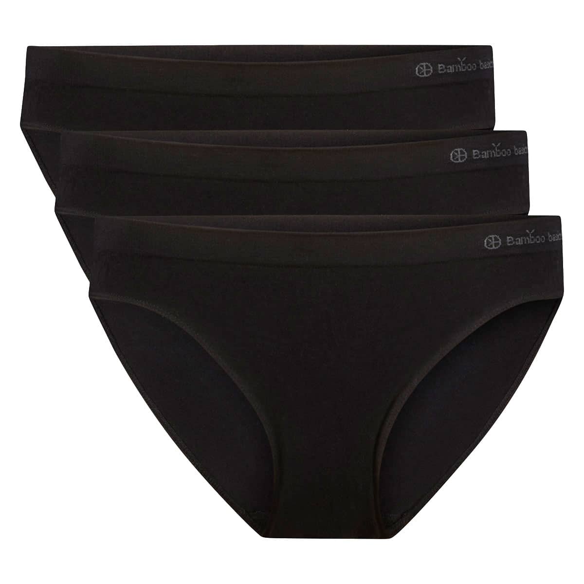 Bamboo Basics Seamless Taille Slip Tess  - Zwart - pack shot