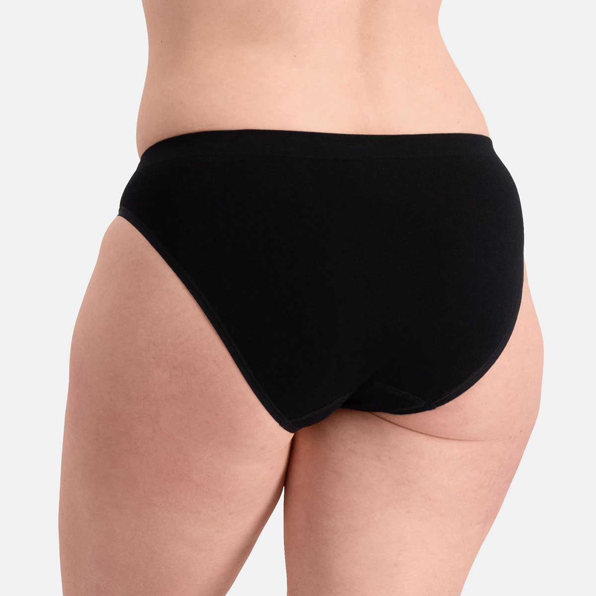 Bamboo Basics - Seamless Taille Slip Tess  - Zwart