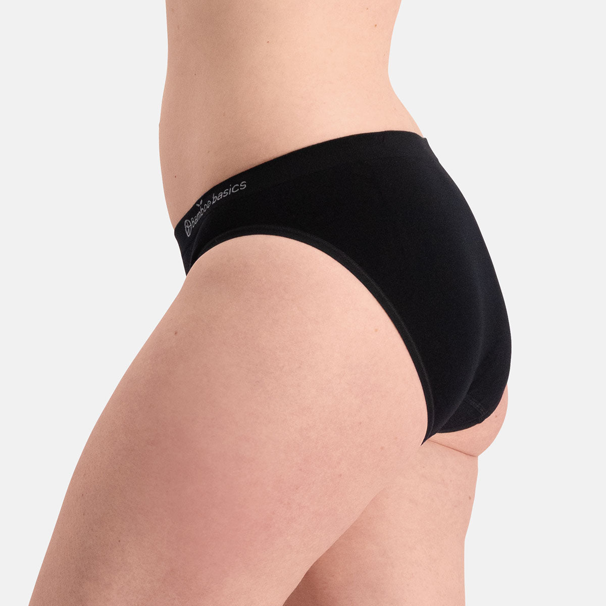 Bamboo Basics - Seamless Taille Slip Tess  - Zwart