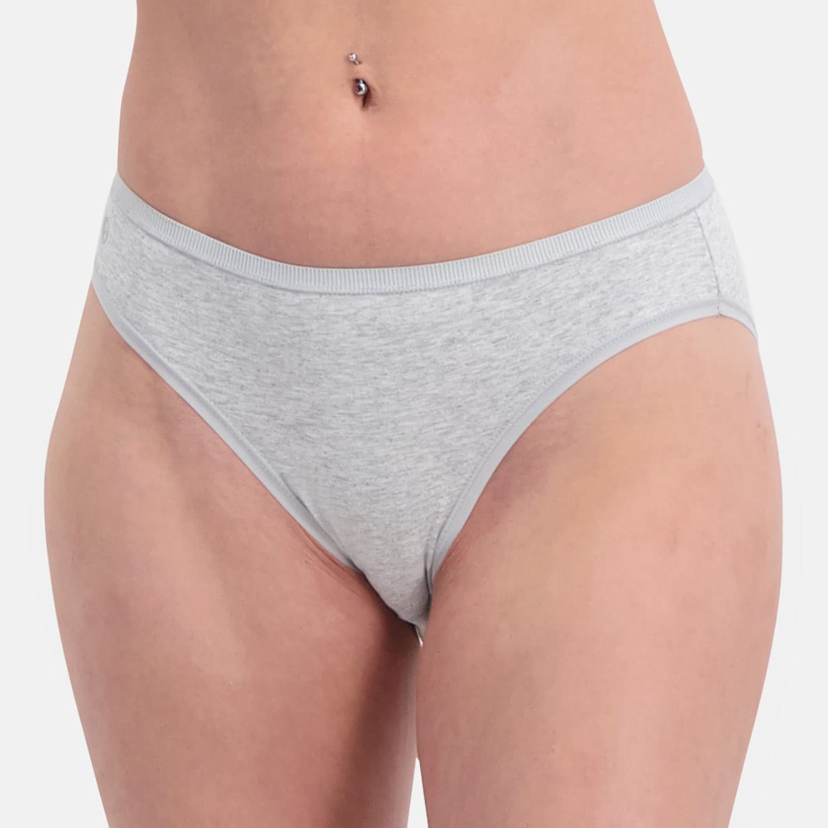 Bamboo Basics - Taille Slips Julia  - Light Grey Melange