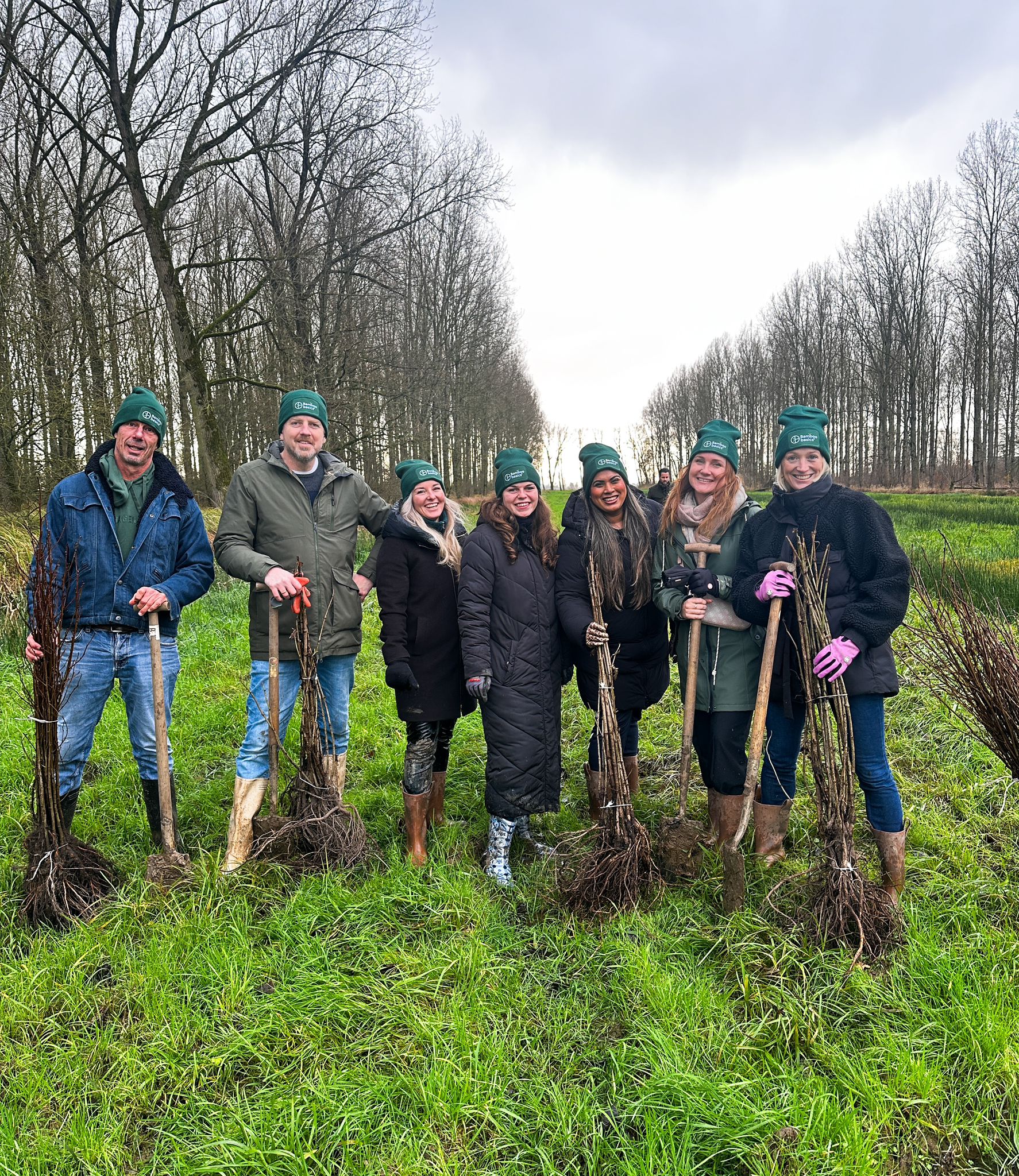 Samen groeien: Bamboo Basics plant bomen met Trees for All