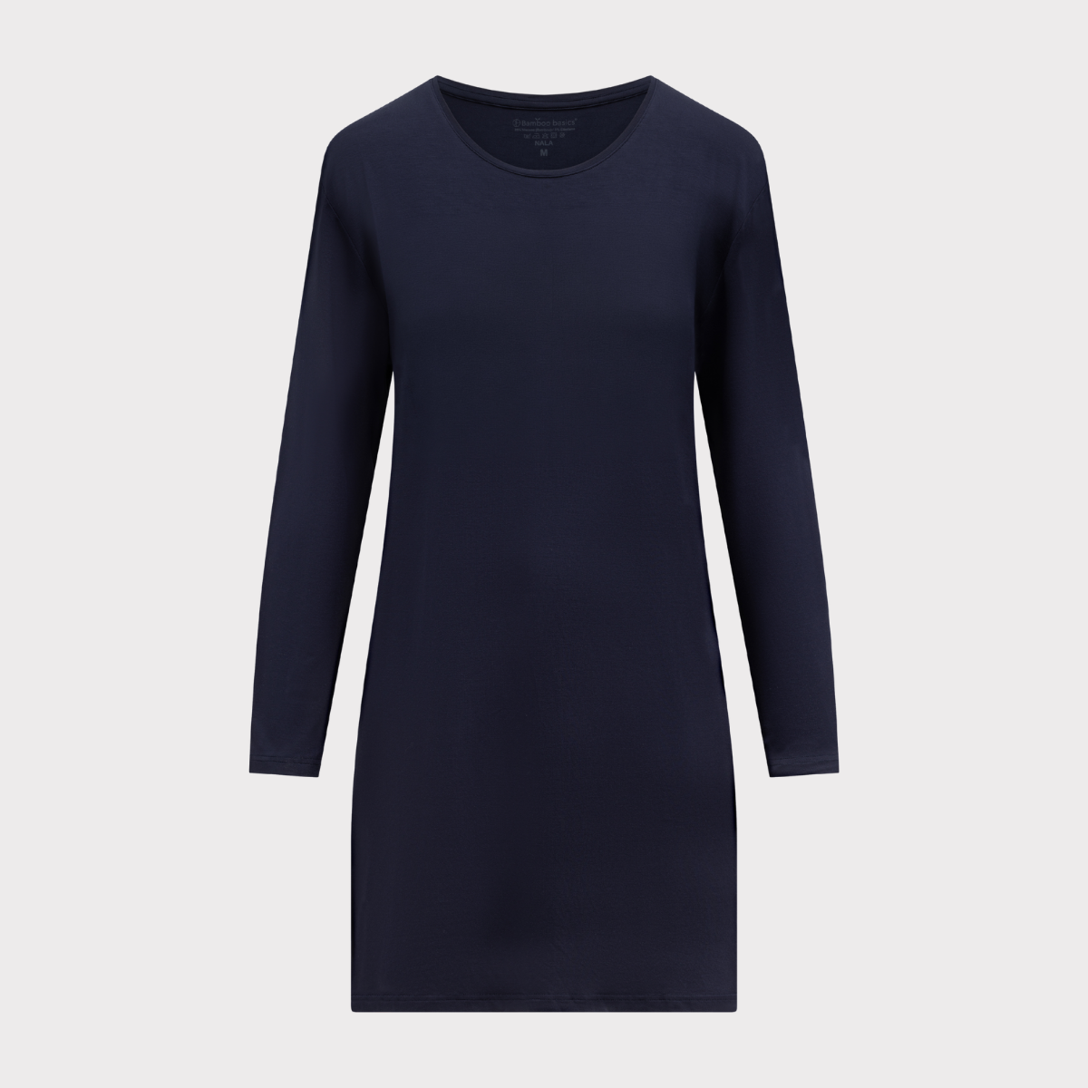 Nachtjapon lange mouw Nala - Navy