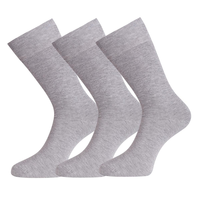 BEAU  sokken grey melange - pack shot