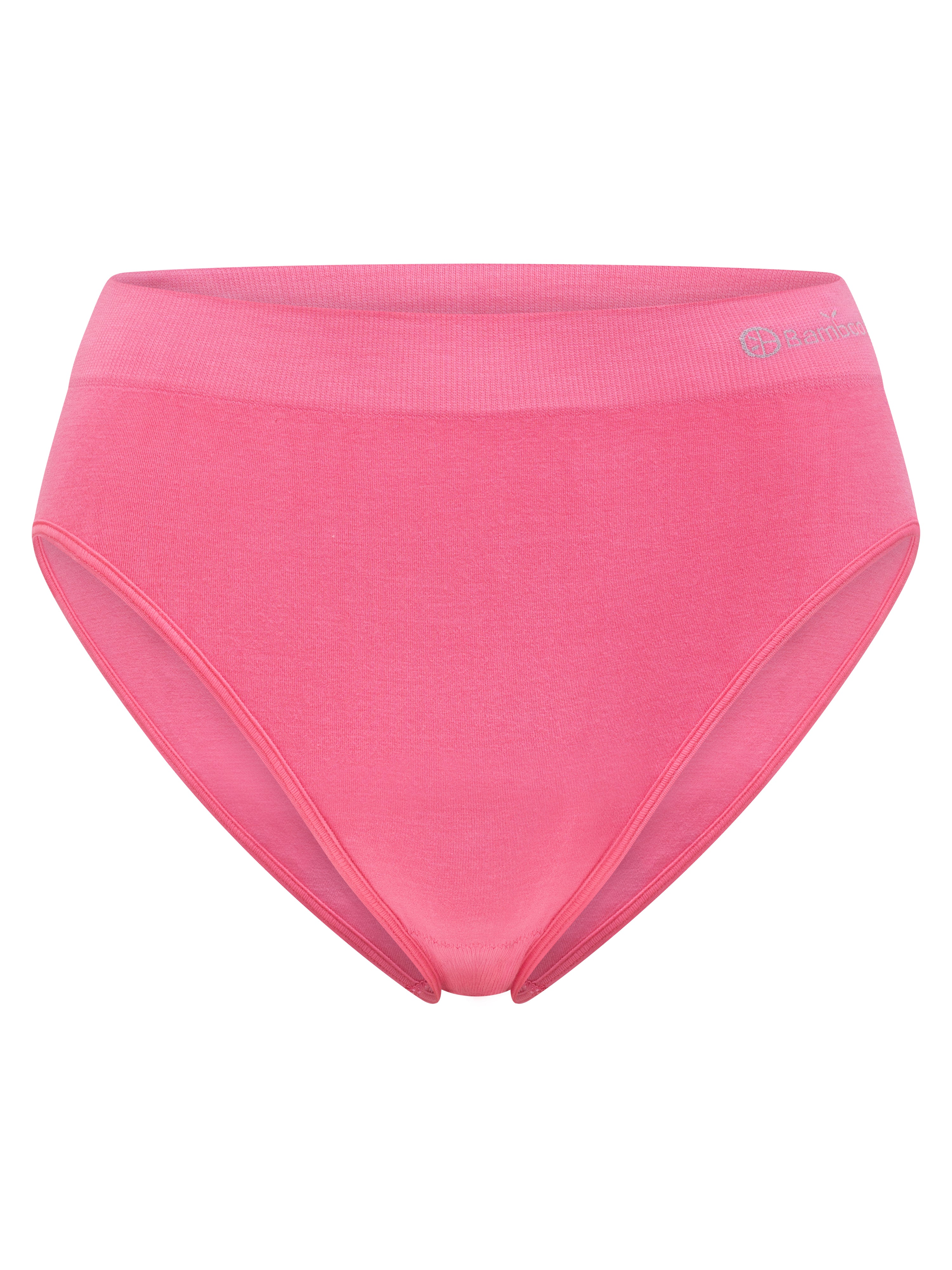 Seamless Full Briefs Belle (3-pack) - Hot Pink