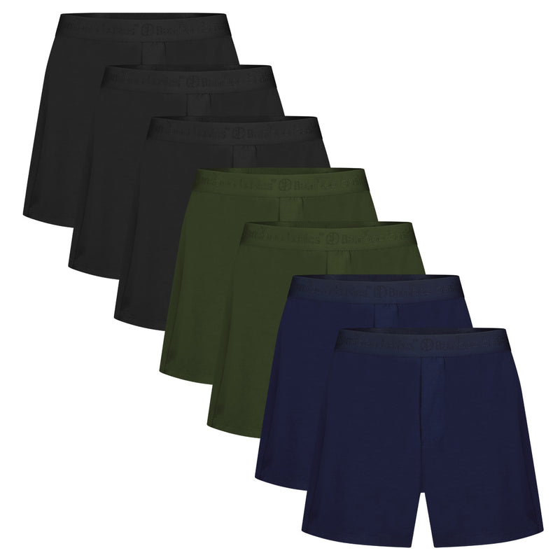 BAMBOO COOL Bambus Herren Boxershorts – Weich, Atmungsaktiv, Elastischer Bund, Ohne Etiketten