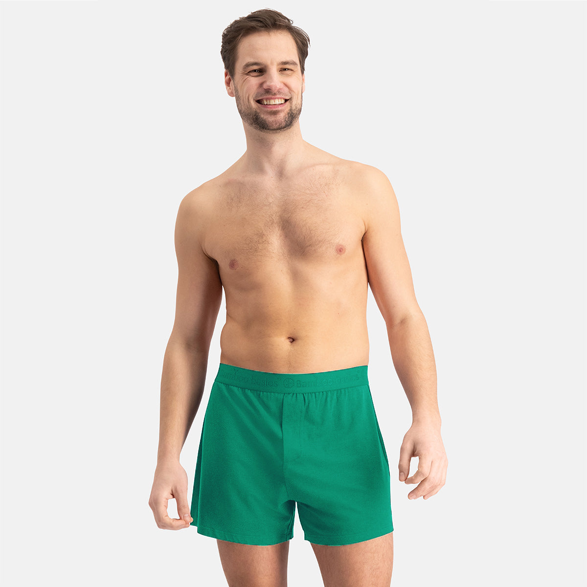 Locker sitzende Boxershorts Kay (7er-Pack) – Schwarz, Pfeffergrün, Blau-Aster